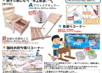 2022年 7月23日　３年ぶり夏休み木工教室開催！